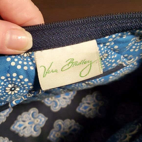 Blue Vera Bradley Purse  - Picture 6 of 8